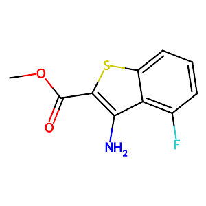 Methyl 3-amino-4-fluorobenzo-[b]thiophene-2-carboxylate,144899-95-6