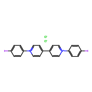 1,1'-Bis(4-iodophenyl)-[4,4'-bipyridine]-1,1'-diiumchloride,60095-56-9