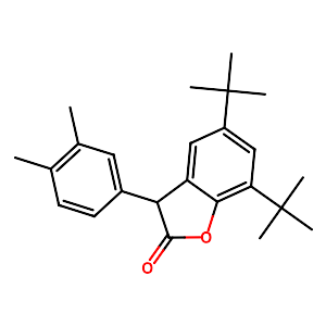 2(3H)-Benzofuranone, 5,7-bis(1,1-dimethylethyl)-3-(3,4-dimethylphenyl)-,164391-52-0