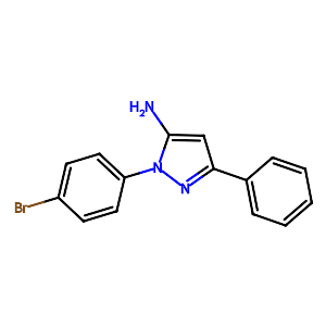 5-Amino-1-(4-bromophenyl)-3-phenyl-1H-pyrazole,72411-50-8
