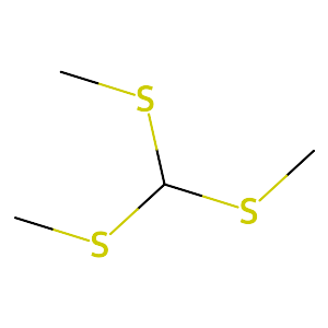 Tris(methylthio)methane,5418-86-0