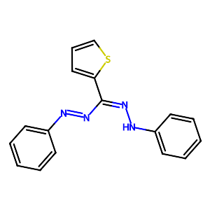 1,5-Diphenyl-3-(2-thienyl)formazan,135984-01-9