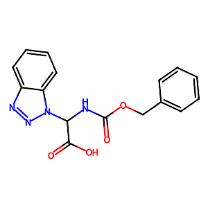 2-(1H-Benzo[d][1,2,3]triazol-1-yl)-2-(((benzyloxy)carbonyl)amino)acetic acid,124676-19-3