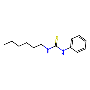 1-Hexyl-3-phenyl-2-thiourea,15153-13-6