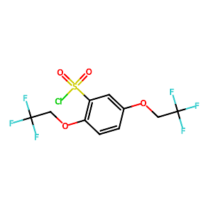 2,5-Bis(2,2,2-trifluoroethoxy)benzenesulfonyl chloride,152457-95-9