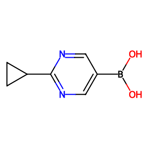 (2-Cyclopropylpyrimidin-5-yl)boronic acid,893567-15-2