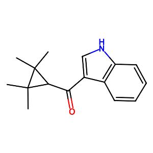 (1H-Indol-3-yl)(2,2,3,3-tetramethylcyclopropyl)methanone,895152-66-6