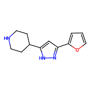 4-[3-(2-Furyl)-1H-pyrazol-5-yl]piperidine,111897-11-1