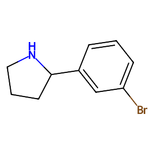 2-(3-Bromophenyl)pyrrolidine,383127-79-5