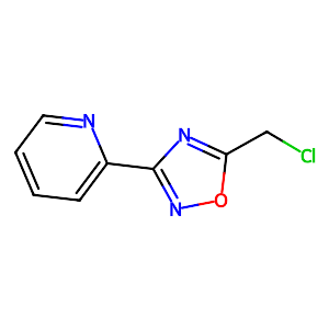 5-(Chloromethyl)-3-(pyridin-2-yl)-1,2,4-oxadiazole,90002-06-5