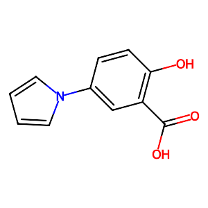 2-Hydroxy-5-(1H-pyrrol-1-yl)benzoic acid,53242-70-9