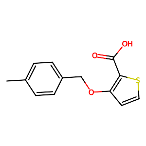 3-[(4-Methylbenzyl)oxy]-2-thiophenecarboxylic acid,343375-89-3