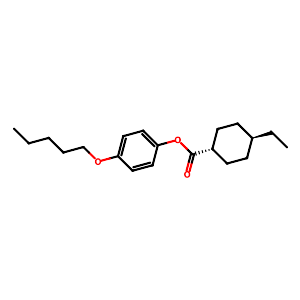 trans-4-(Pentyloxy)phenyl 4-ethylcyclohexanecarboxylate,67589-53-1