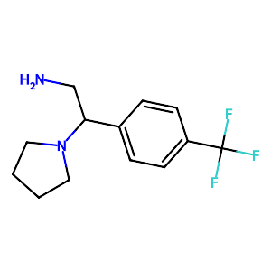 2-Pyrrolidinyl-2-[4-(trifluoromethyl)phenyl]ethylamine,885950-66-3