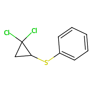 2,2-Dichlorocyclopropyl phenyl sulfide,63289-85-0