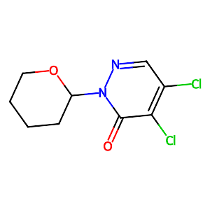 4,5-Dichloro-2-(oxan-2-yl)pyridazin-3-one,173206-13-8