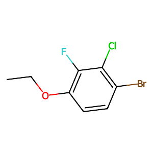 1-Bromo-2-chloro-4-ethoxy-3-fluorobenzene,909122-17-4