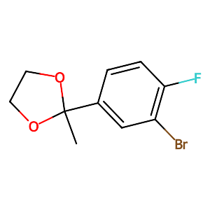 2-(3-Bromo-4-fluorophenyl)-2-methyl-1,3-dioxolane,210826-84-9