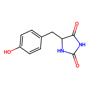 5-[(4-Hydroxyphenyl)methyl]imidazolidine-2,4-dione,58942-04-4
