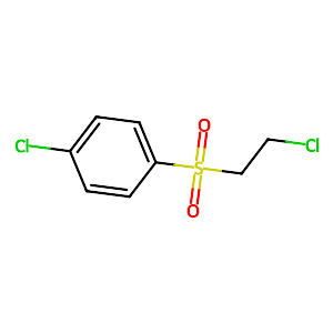 2-Chloroethyl 4-Chlorophenyl Sulfone,16191-84-7