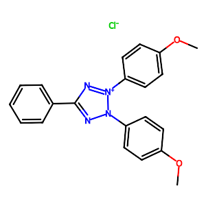 2,3-Bis(4-methoxyphenyl)-5-phenyltetrazolium chloride,104497-79-2
