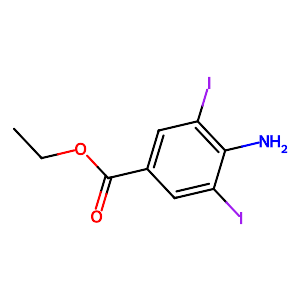 Ethyl 4-amino-3,5-diiodobenzoate,5400-81-7