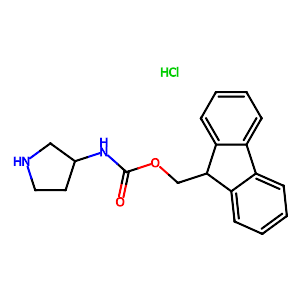 3-(N-fmoc-amino)pyrrolidine hydrochloride,400653-43-2