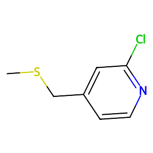 2-Chloro-4-[(methylsulfanyl)methyl]pyridine,1247789-01-0