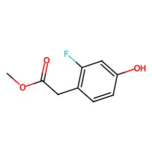 Methyl 2-(2-fluoro-4-hydroxyphenyl)acetate,91361-59-0