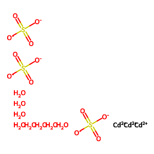 Cadmium sulfate 8/3-hydrate,7790-84-3