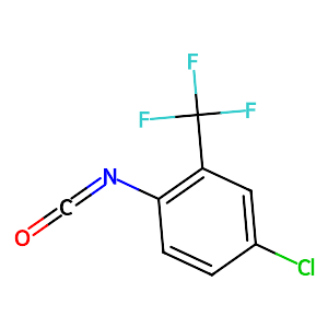 4-Chloro-1-isocyanato-2-(trifluoromethyl)benzene,16588-69-5