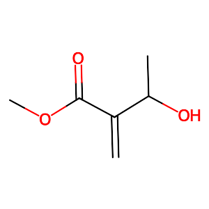 Methyl 3-hydroxy-2-methylenebutyrate,S249775S249776
