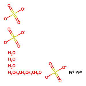 Praseodymium(III) sulfate octahydrate,13510-41-3