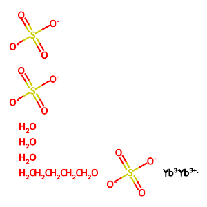 Ytterbium(III) sulfate octahydrate,10034-98-7