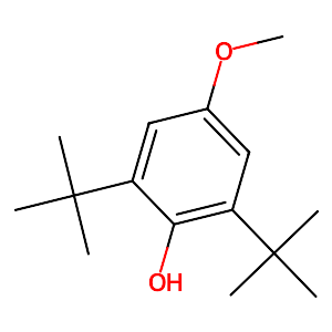 2,6-Di-tert-butyl-4-methoxyphenol,489-01-0