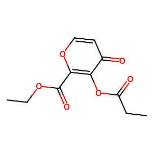 Ethyl 4-oxo-3-(propionyloxy)-4H-pyran-2-carboxylate,2061980-23-0