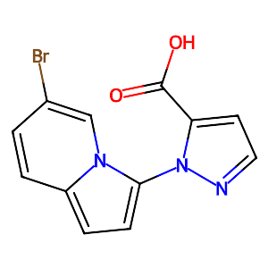 1-(6-Bromoindolizin-3-yl)-1H-pyrazole-5-carboxylic acid,1263180-88-6