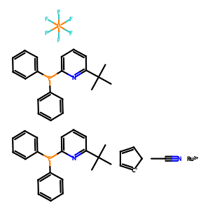 Acetonitrilebis[2-diphenylphosphino-6-t-butylpyridine]cyclopentadienylruthenium(II),776230-17-2