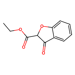 Ethyl 3-oxo-2,3-dihydrobenzofuran-2-carboxylate,13099-95-1
