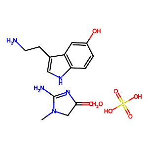 Serotonin creatinine sulfate monohydrate,61-47-2
