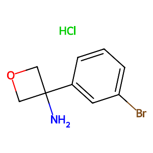 3-(3-Bromophenyl)oxetan-3-amine hydrochloride,1332765-79-3