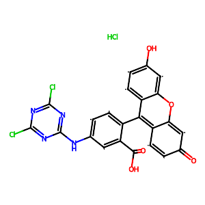 5-(4,6-Dichloro-S-triazin-2-ylamino)fluorescein-hydrochloride,51306-35-5