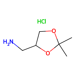 (2,2-Dimethyl-1,3-dioxolan-4-yl)methanamine hydrochloride,167301-82-8