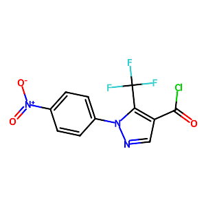 1-(4-Nitrophenyl)-5-(trifluoromethyl)pyrazole-4-carbonyl chloride,175137-36-7