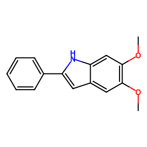 5,6-Dimethoxy-2-phenylindole,62663-26-7