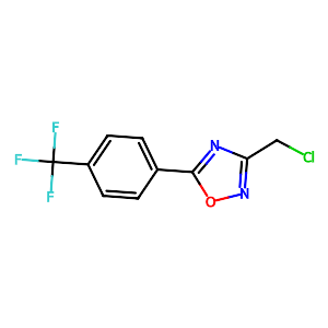 3-(Chloromethyl)-5-[4-(trifluoromethyl)phenyl]-1,2,4-oxadiazole,175205-84-2