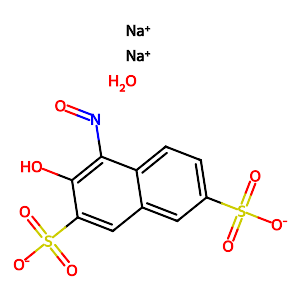 Disodium 1-nitroso-2-naphthol-3,6-disulfonate monohydrate,525-05-3