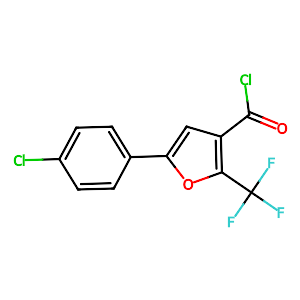 5-(4-Chlorophenyl)-2-(trifluoromethyl)furan-3-carbonyl chloride,175276-61-6