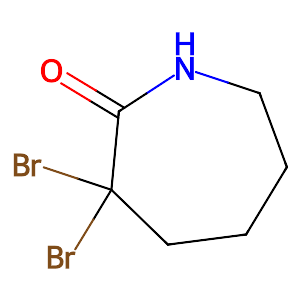 3,3-Dibromo-azepan-2-one,56987-35-0