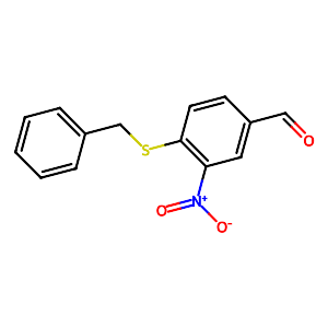 4-(Benzylsulfanyl)-3-nitrobenzenecarbaldehyde,175278-44-1
